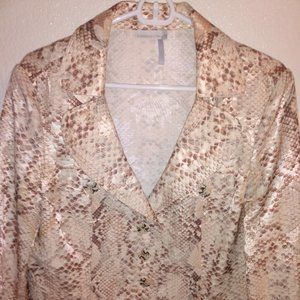 Classiques Entier:  Beautifully Styled Jacket (Brown/Tan)